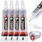 B-7000 Glue Clear for Rhinestone Crafts, Jewelry and Bead Adhesive B7000 Semi Fluid High Viscosity Glues for Clothes Shoes Fabric Cell Phones Screen Repair Metal Stone Nail Art Glass
